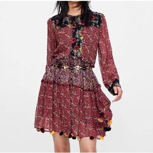 Zara Boho  short dress